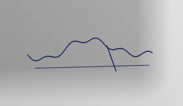 Phone photo of a signature on paper with a grey shadow, before cleanup